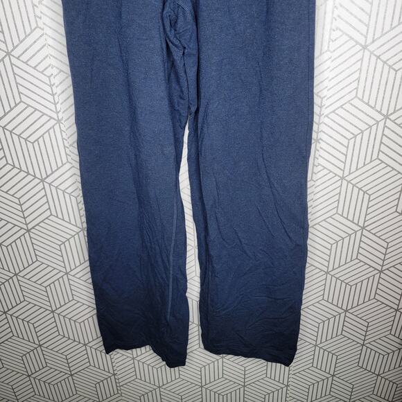 Lululemon Take It Easy Wide Legged Heathered Mod Blue Lounge Pants - Picture 7 of 12